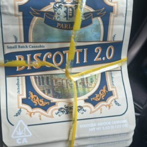 Biscotti stain is a premium indica-dominant hybrid known for its dessert-like flavor and deeply calming, long-lasting effects.Bold Flavor and Aromatic..