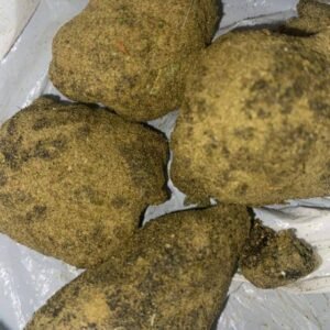 Zkittlez Moon Rocks combine top-tier flower, potent THC oil, and rich kief for a powerful, flavorful cannabis experience.