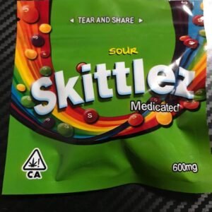 Buy Medicated Skittles Online, sour skittles 600mg thc online. Taste the rainbow with these delicious Sour Mix Skittles infused with 600mg of THC..