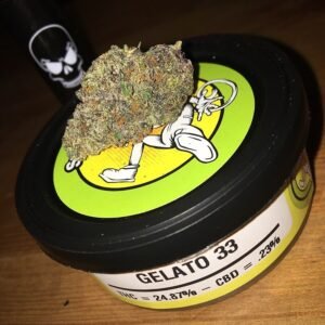 Gelato 33 strain has all the smooth and fruity allure of Sunset Sherbert with the hearty, homegrown integrity of Thin Mints. With restricted accessibility