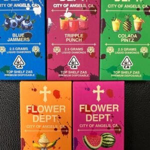 Flower Dept’s 2.5G Liquid Diamond Vapes offer a premium vaping experience with unmatched purity, potency, and flavor. Experience next-level vaping today..