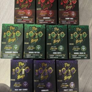 10/10 BOYS THC Disposable Vape Pen delivers strong effects, smooth hits, and unmatched flavor in every puff. Experience excellence today..