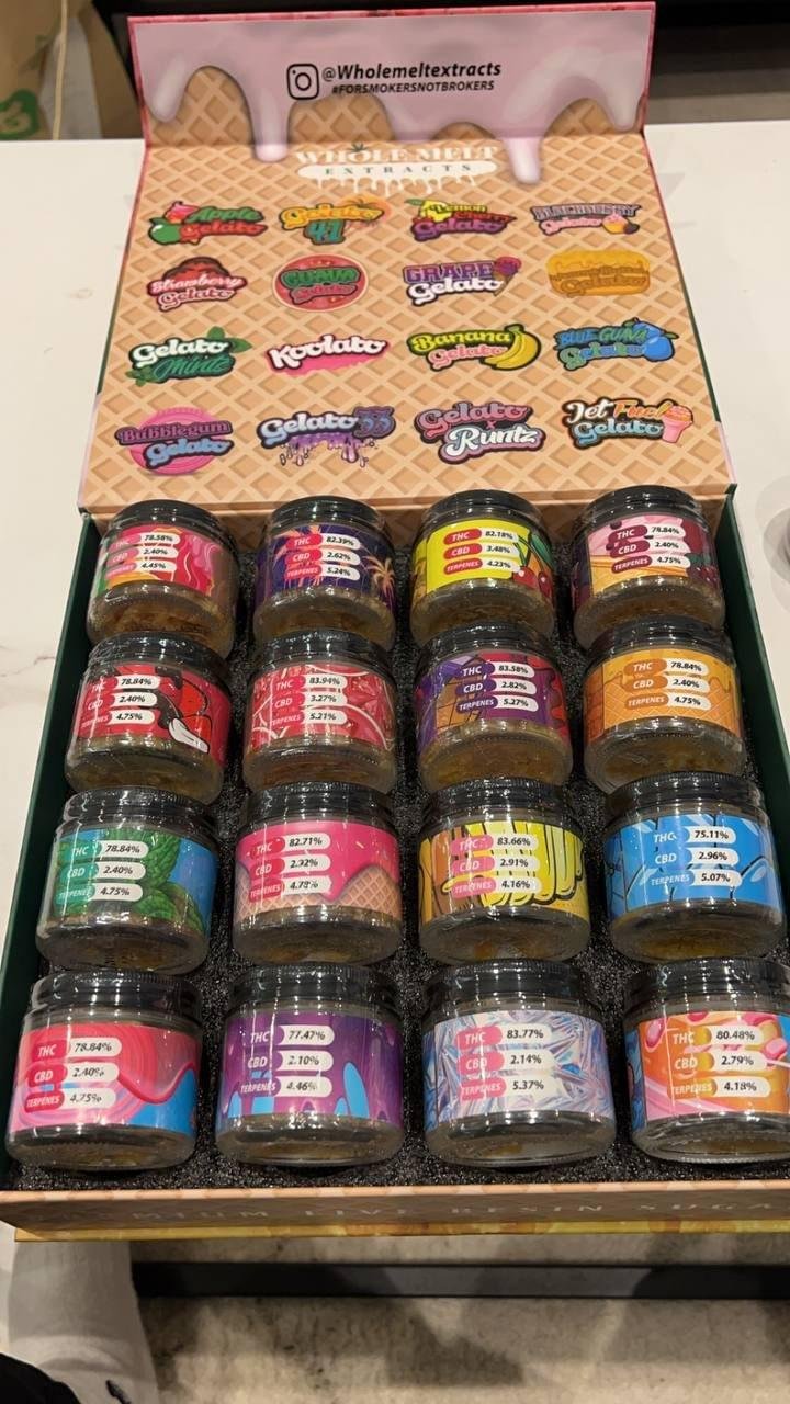 import placeholder for 15922 GELATO Vol.11 Whole Melt Extracts deliver solventless purity, luxurious taste, and powerful effects crafted for refined cannabis connoisseurs.